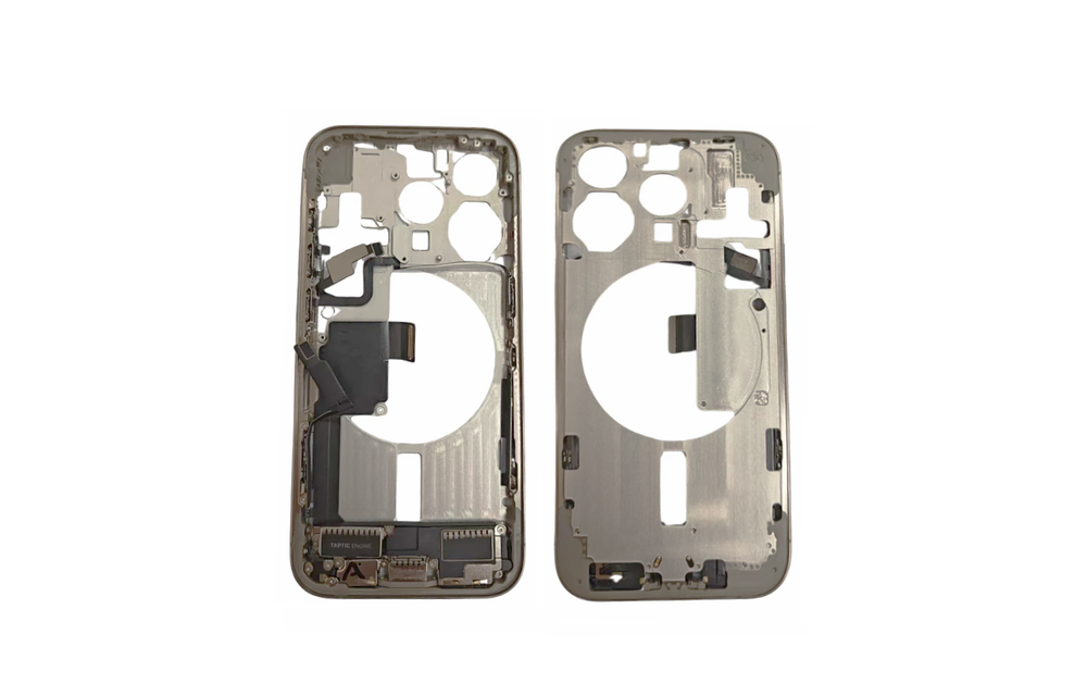Pulled Mid frame full assembled - Naturel Titanium for iPhone 15 Pro Max Pulled