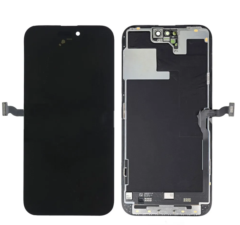 Pulled OLED scherm - Zwart voor iPhone 14 Pro Max - (LG-Versie)