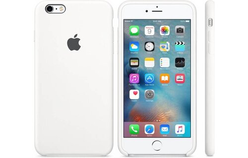 Apple MKXK2ZM/A iPhone 6 Plus/ 6S Plus Silicone Case - Weiß