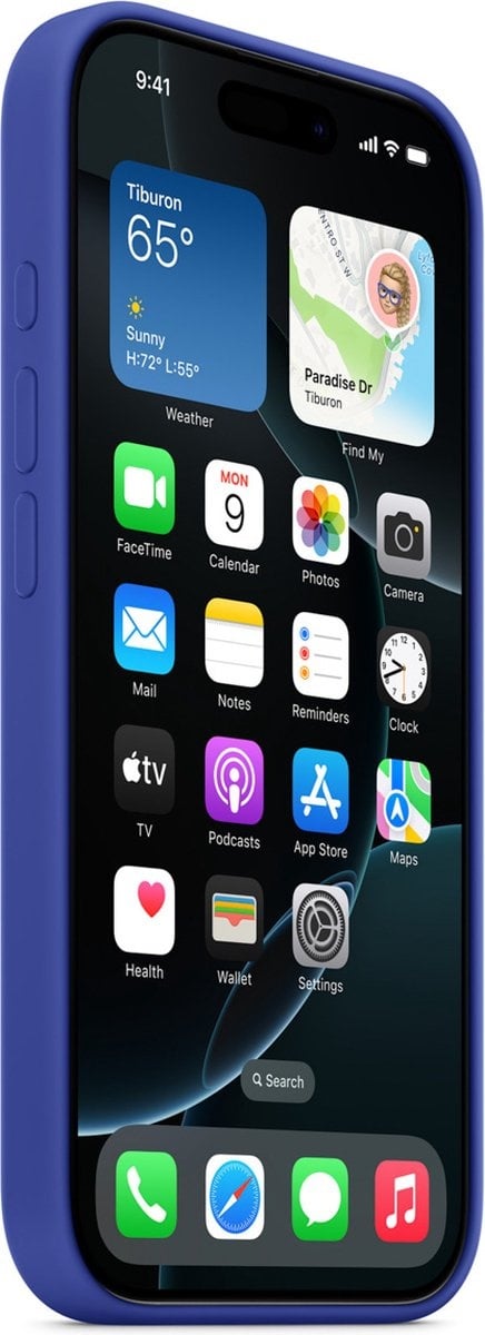 Apple MYYP3ZM/A iPhone 16 Pro Silicone Case - Blauw