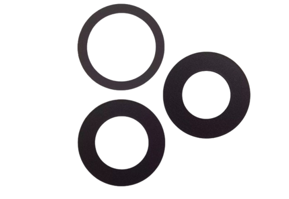Kameraglas mit doppelseitigem Klebeband (Saphir) für iPhone 16 Pro Max