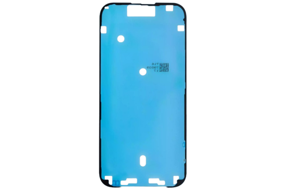 Display Klebefolie - Schwarz fur iPhone 16 Pro Max