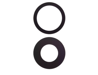 Camera glas met dubbelzijdig tape (saffier) voor iPhone 16