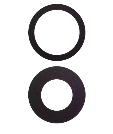 Camera glas met dubbelzijdig tape (saffier) voor iPhone 16