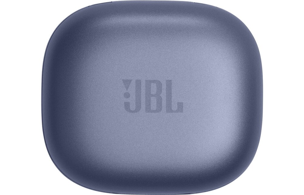 JBL Live Flex - Draadloze oordopjes - Draadloos opladen - Volledig Touch - Blauw