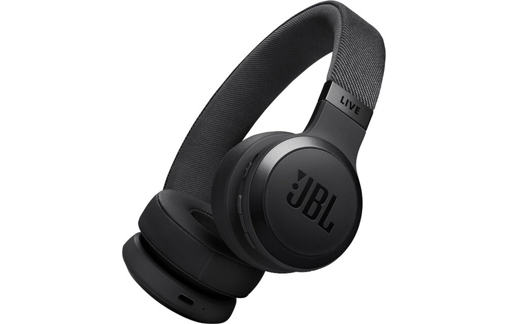 JBL Live 670NC - Kabellose On-Ear-Kopfhörer mit Geräuschunterdrückung - Schwarz