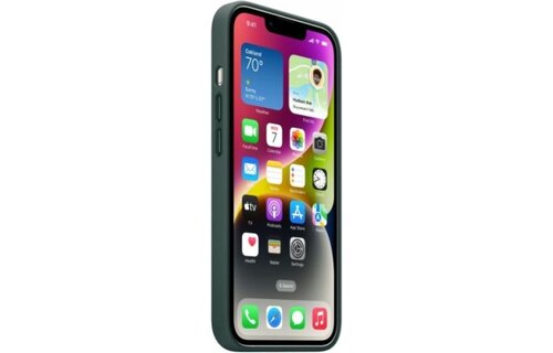 Apple  MPPA3ZM/A iPhone 14 Plus Leather Case w/ MagSafe - Grün