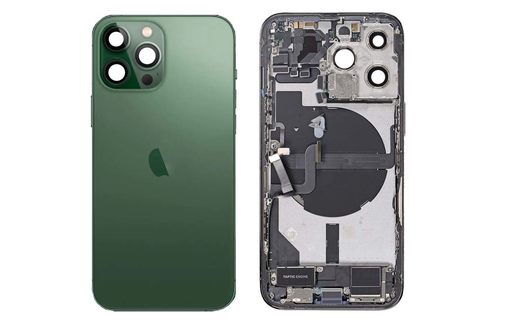 Behuizing compleet - Fair (EU) - Groen voor iPhone 13 Pro