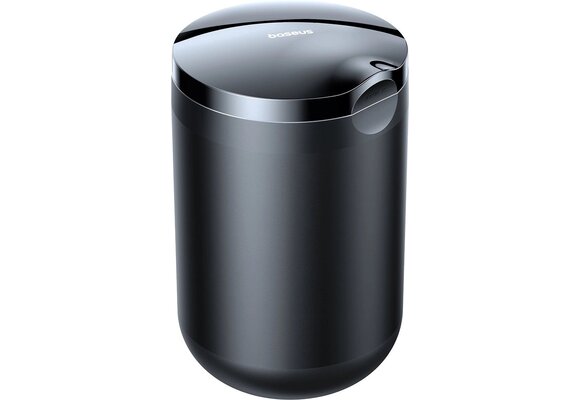 Baseus Premium Auto Aschenbecher Serie 2 mit LED - Flammenfest - Schwarz