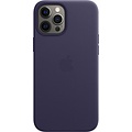 Apple MJYT3ZM/A iPhone 12 Pro Max Leather Case w/ MagSafe - Purple