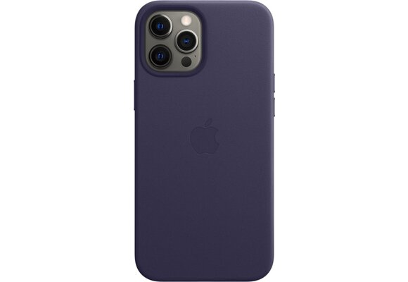 Apple MJYT3ZM/A iPhone 12 Pro Max Leather Case w/ MagSafe - Purple