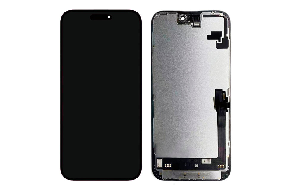 Refurbished OLED display - Black for iPhone 16 Plus