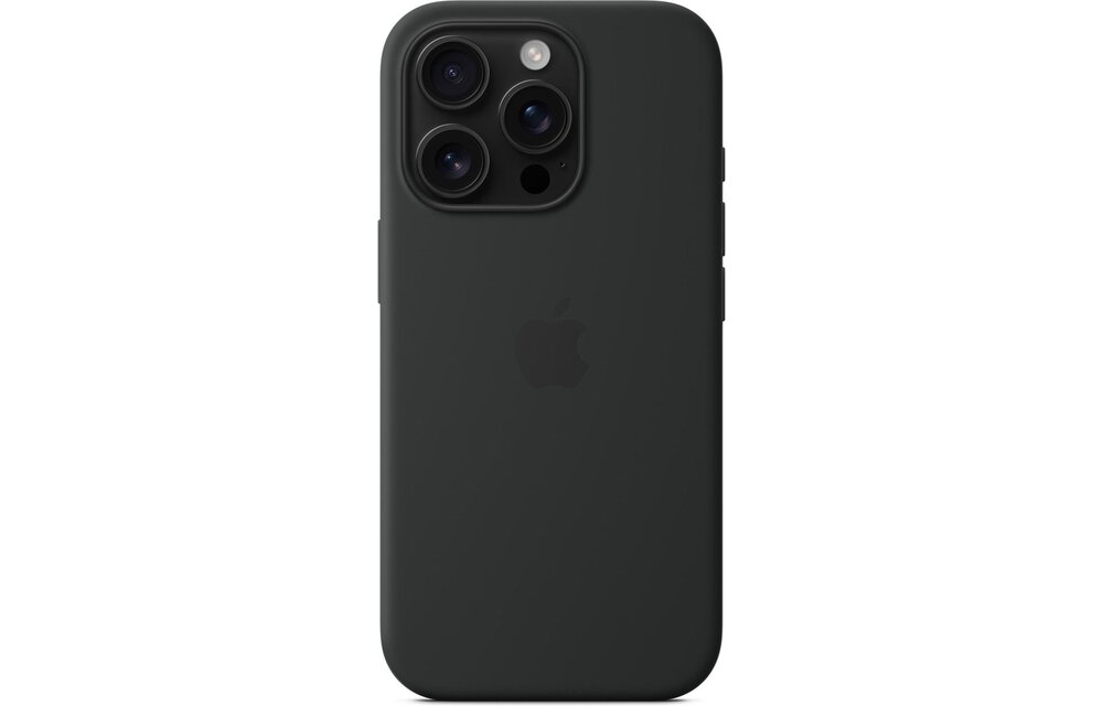 Apple MYYJ3ZM/A iPhone 16 Pro Silicone Case w/ MagSafe - Zwart