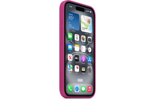 Apple MYY53ZM/A  iPhone 16  Silicone Case - Roze