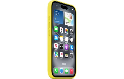 Apple MYY73ZM/A  iPhone 16  Silicone Case - Yellow