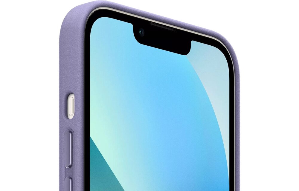 Apple MM0H3ZM/A iPhone 13 Mini Silicone Case w/ MagSafe - Blauweregen