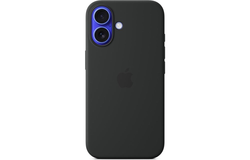 Apple MYY13ZM/A iPhone 16  Silicone Case - Black