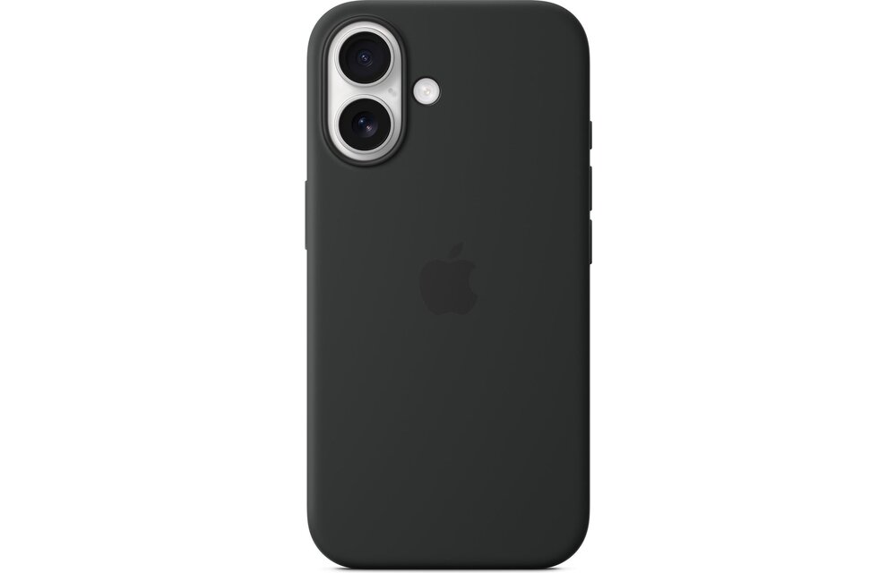 Apple MYY13ZM/A iPhone 16  Silicone Case - Black