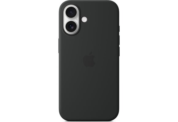 Apple MYY13ZM/A iPhone 16  Silicone Case - Black