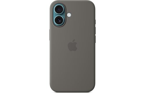 Apple MYY33ZM/A  iPhone 16  Silicone Case - Grijs