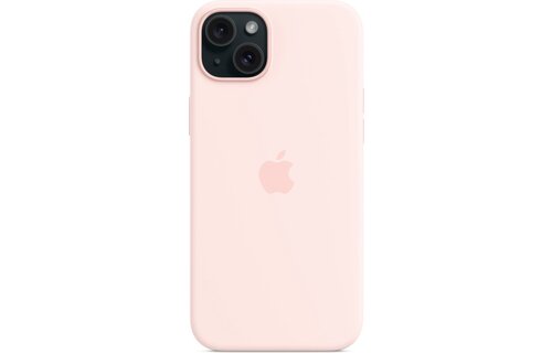 Apple MT143ZM/A iPhone 15 Plus Silicone Case w/ MagSafe - Pink