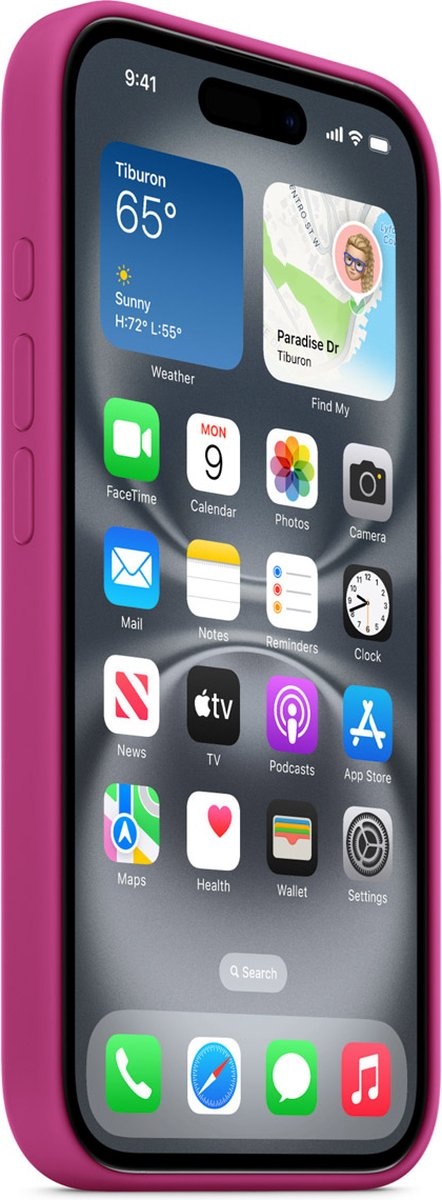 Apple MYYE3ZM/A  iPhone 16 Plus Silicone Case - Rosa