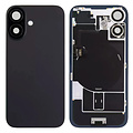 Pulled Backcover with Wireless charging - Black for iPhone 16