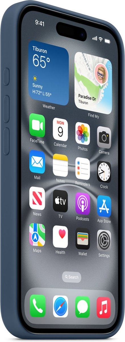 Apple MYYA3ZM/A  iPhone 16 Plus Silicone Case - Denim