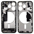 Pulled Mid frame full assembled - White Titanium for iPhone 15 Pro Max Pulled