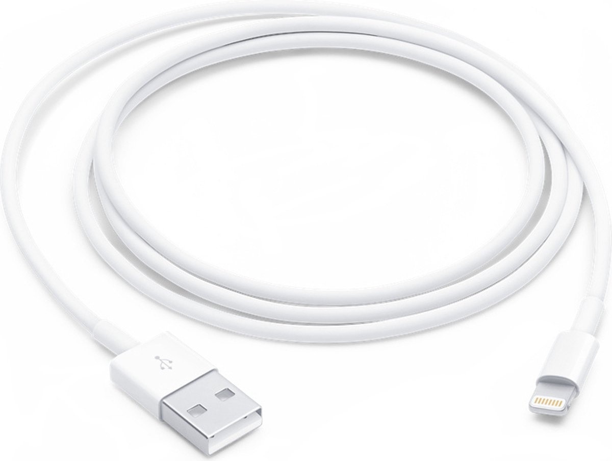 USB naar lightning kabel - 1 meter - bulk voor Apple