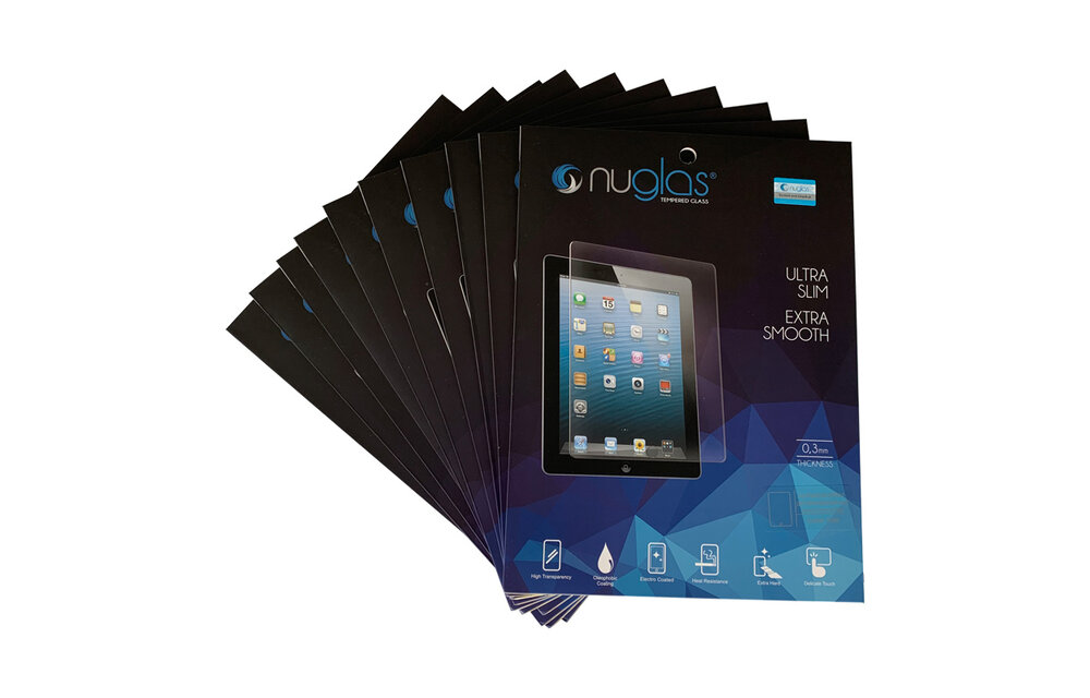 NuGlas screenprotector 10-pack geschikt voor iPad Pro 13 -2024