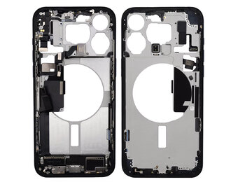 Pulled Mid frame volledig gemonteerd - Blue Titanium voor iPhone 15 Pro Max