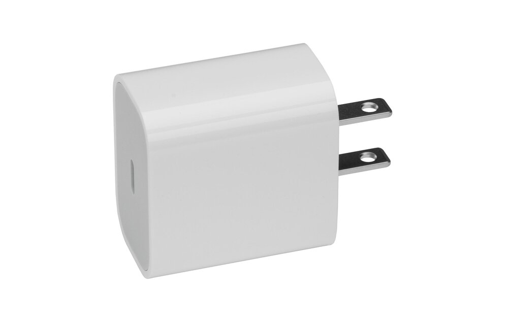 Pulled new: USB-C oplaad stekker 20W (US plug) - bulk