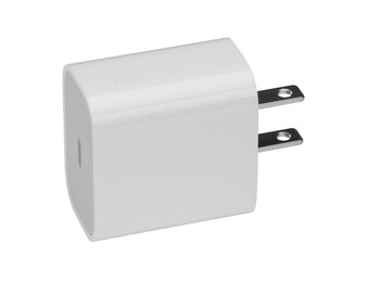 Pulled new: USB-C oplaad stekker 20W (US plug) - bulk