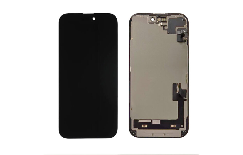 Pulled OLED Display mit Flex - Schwarz fur iPhone 15