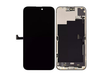 Pulled OLED Display mit Flex - Schwarz fur iPhone 15 Pro Max