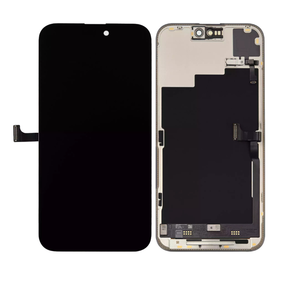 Pulled OLED Display mit Flex - Schwarz fur iPhone 15 Pro Max