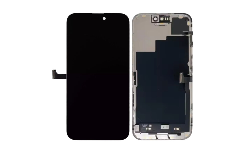 Pulled OLED scherm met Flex - Zwart voor iPhone 15 Pro