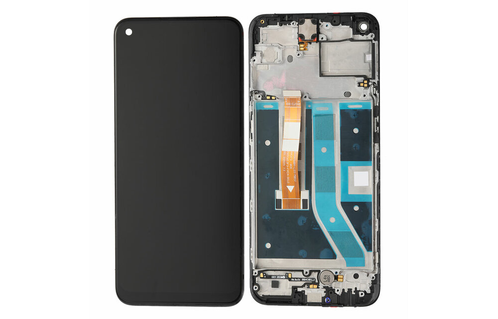 LCD Display+ frame - Schwarz fur OnePlus Nord N100
