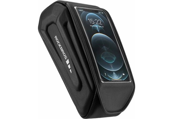 Rockbros - Frametas voor Fiets - Waterdicht - Telefoonhouder Fiets - Zwart