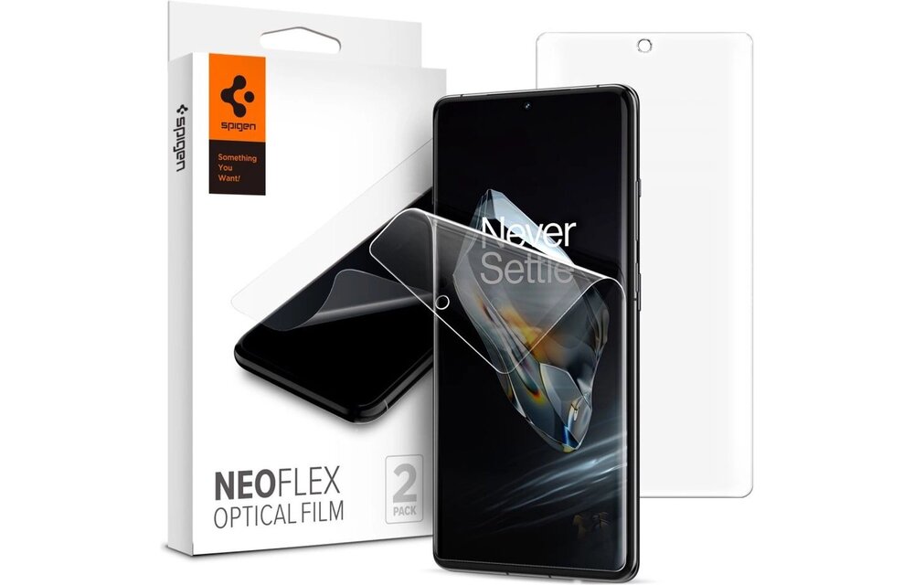 Spigen NeoFlex OnePlus 12 Screen Protector Folie (2-Pack)
