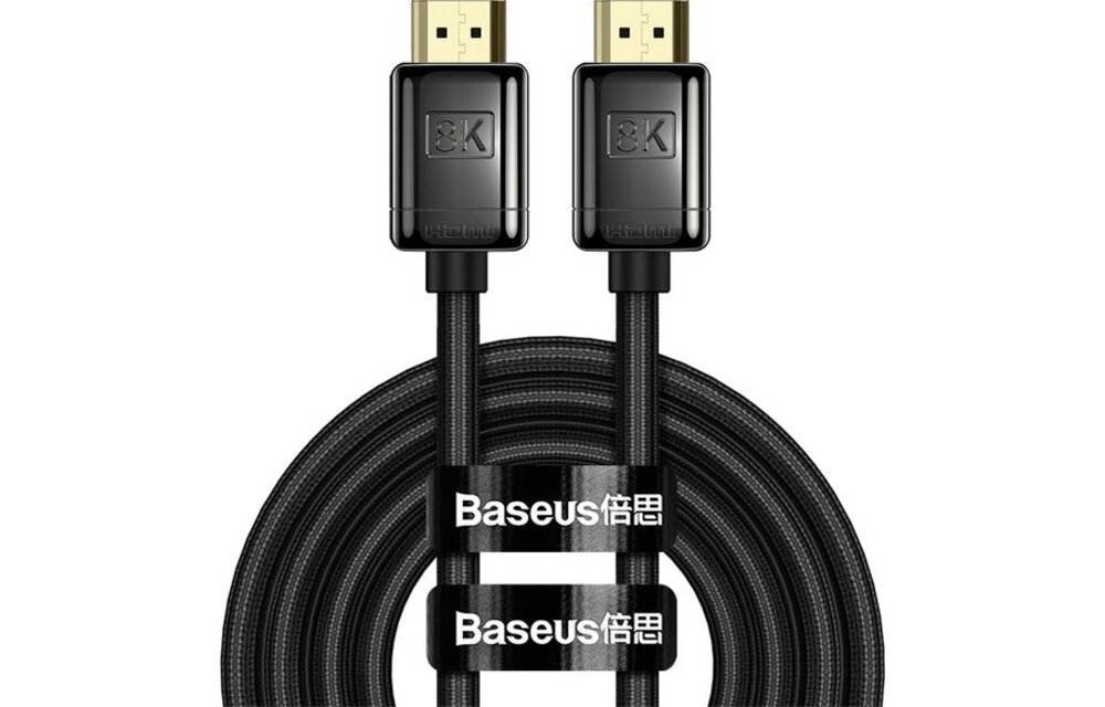 Baseus HD Series - 8K HDMI - 3m - Zinc Alloy