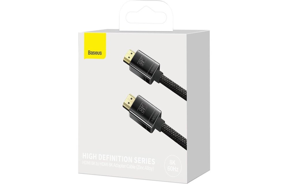 Baseus HD Series - 8K HDMI - 3m - Zinc Alloy
