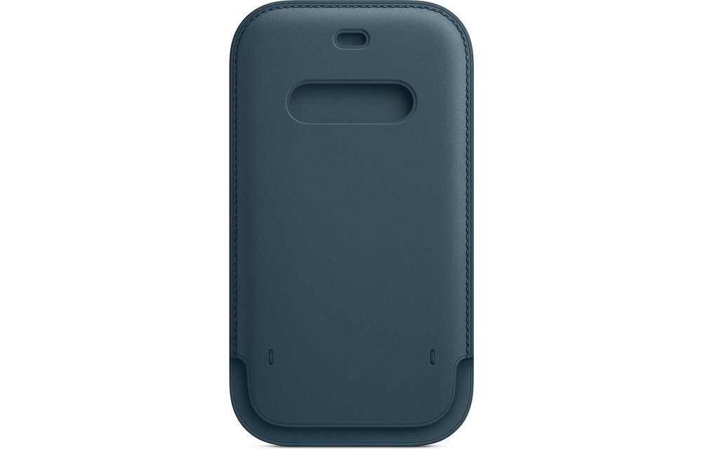 Apple MHYD3ZM/A iPhone 12/12 Pro Leather Case - Baltic Blue