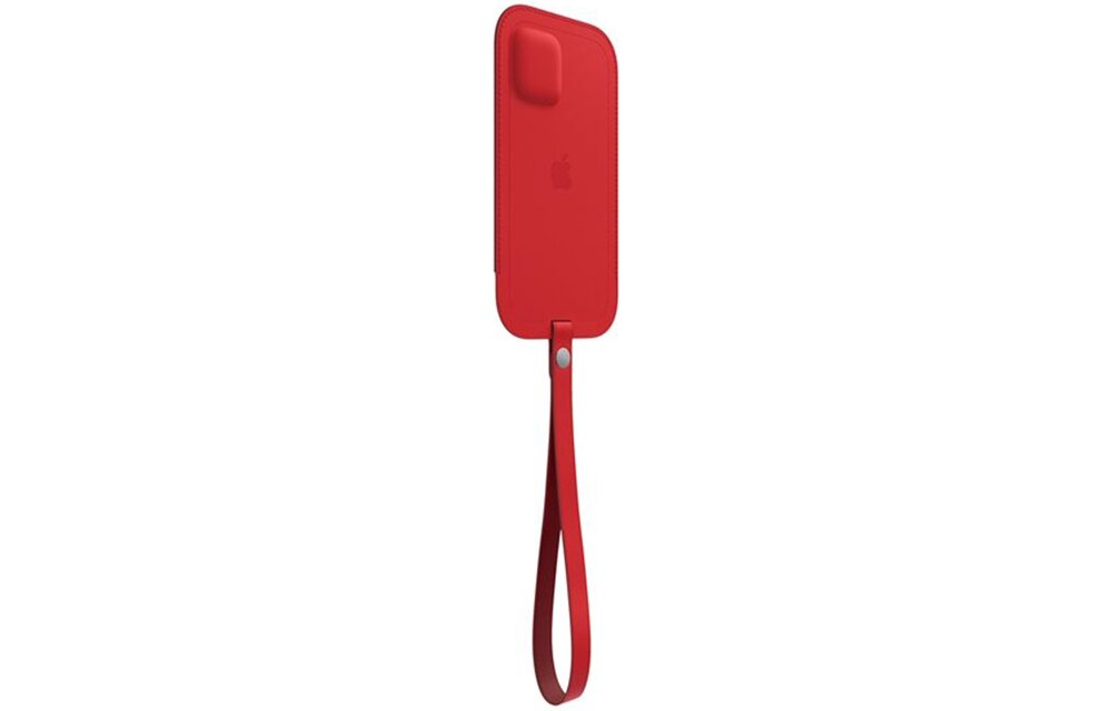 Apple MHYJ3ZM/A iPhone 12 Pro Max Leather Case - Rood