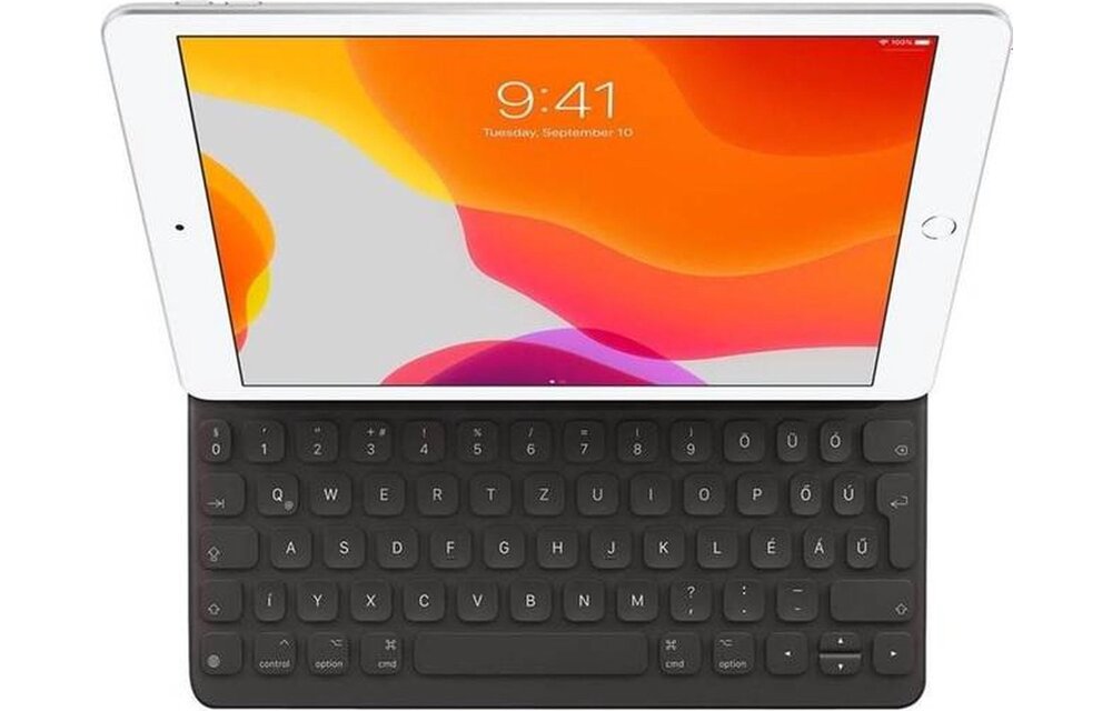 Apple - Smart Keyboard MNKR2DK/A - iPad Pro 9.7 inch - QWERTY - Deens - Charcoal Gray