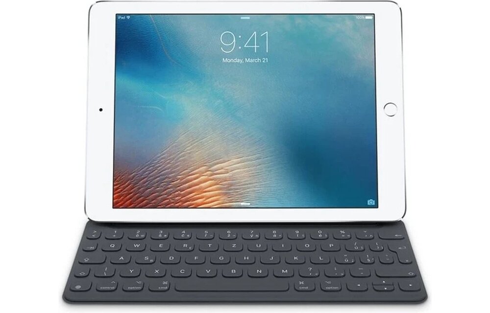 Apple - Smart Keyboard MNKR2SL/A - iPad Pro 9.7 inch | QWERTZ Toetsenbord Tsjechisch - Charcoal Gray