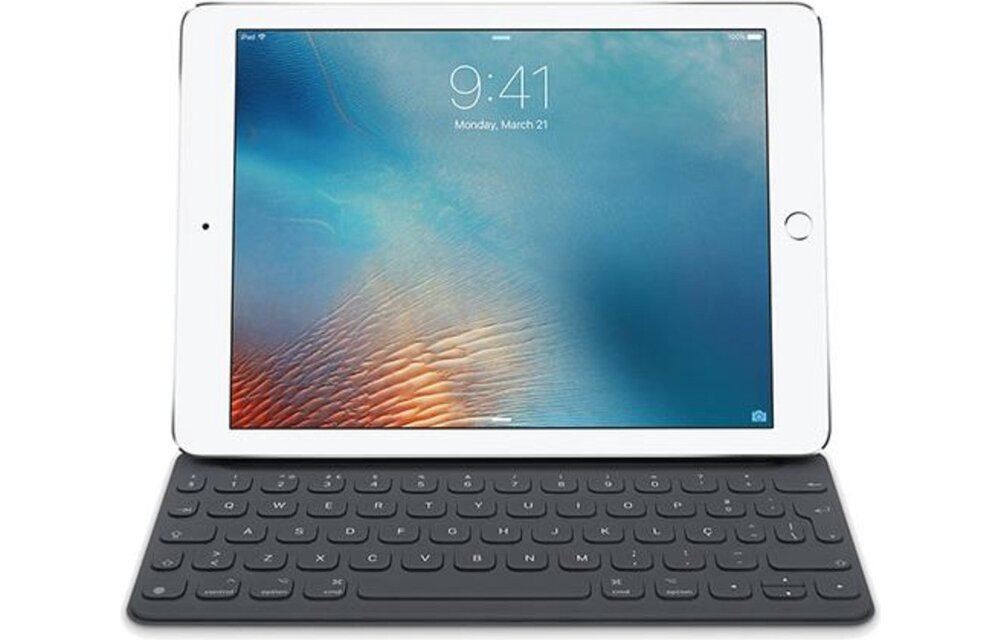 Apple - Smart Keyboard MNKR2PO/A - iPad Pro 9,7 inch - QWERTY - Portugees - Charcoal Gray