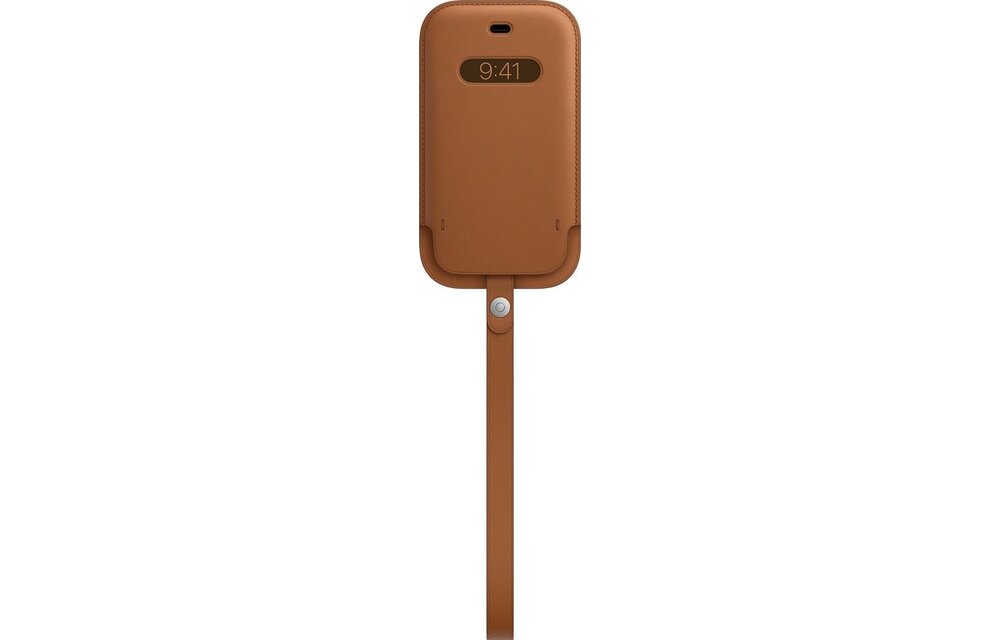 Apple iPhone 12/12 Pro Leather Case - Saddle Brown