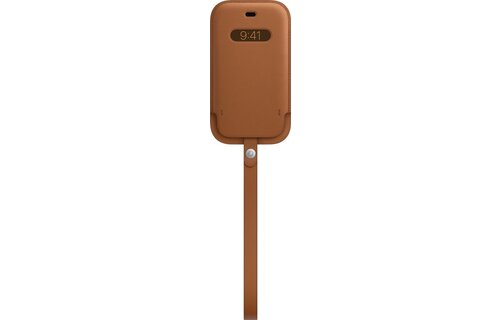 Apple MHKC3ZM/A iPhone 12/12 Pro Leather Case w/ MagSafe - Orange - Copy - Copy